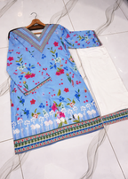 Front & Back Allover Swiss Lawn
