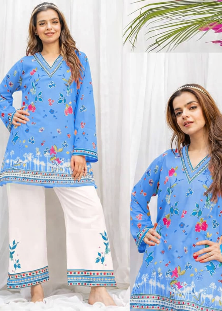 Front & Back Allover Swiss Lawn