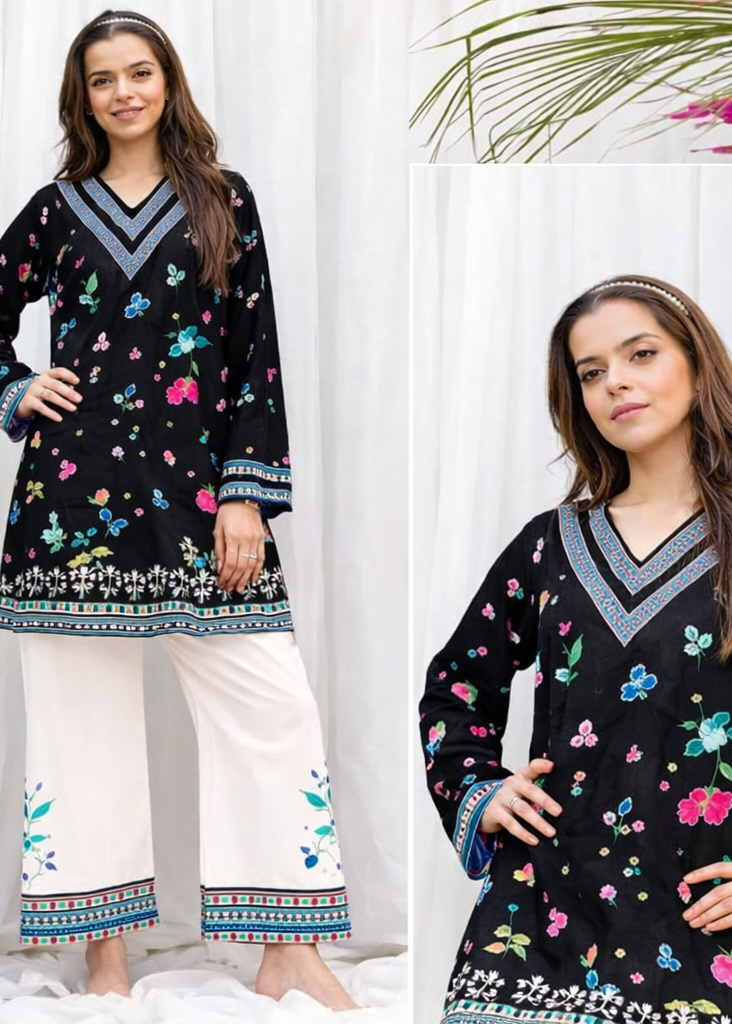 Front & Back Allover Swiss Lawn