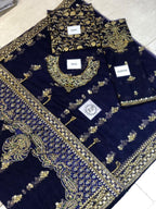 Maria b net saree - Shiwani Apparels