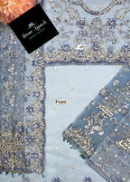 Maria b exclusive saree - Shiwani Apparels