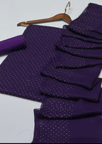 Diamond Stone Stitch Chiffon Suit - Shiwani Apparels