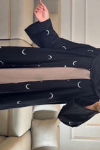 Premium Double Layer Moon Abaya with Stoller for Women | Elegant Modest Wear