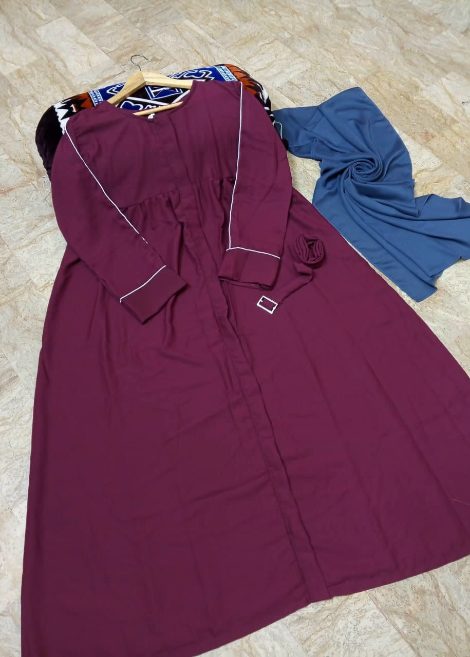 Elegant Luxury Abaya Timeless Grace Premium Edition
