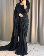 BLACK SHIMMER SAREE